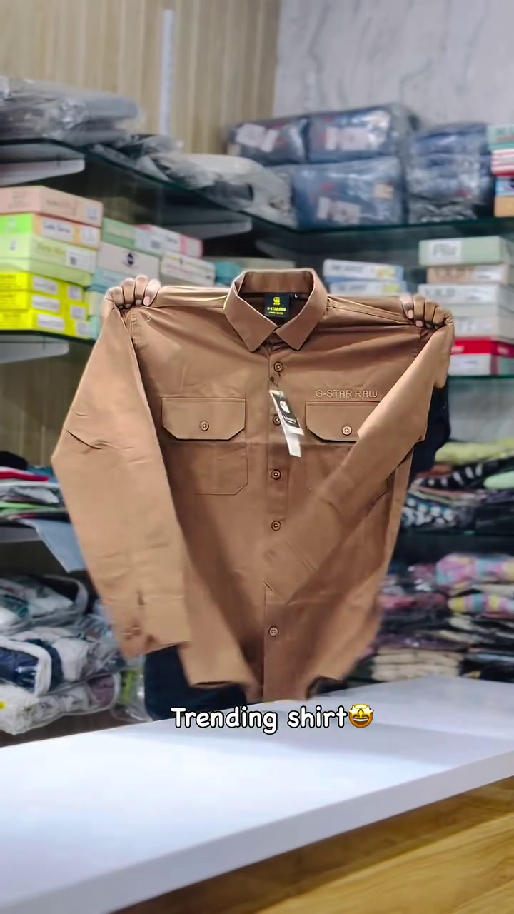 Men's Casual Shirt Cargo Style for Urban Utility Wea