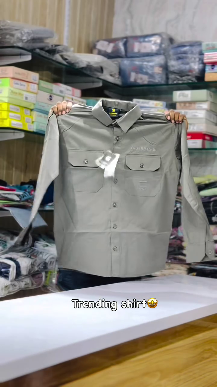Men's Casual Shirt Cargo Style for Urban Utility Wea - Image 3