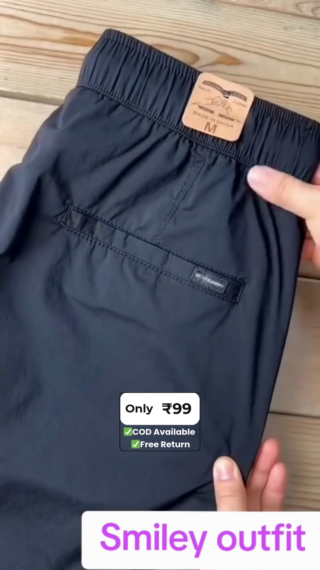 Men’s Elastic Waist Casual Pants - Image 3