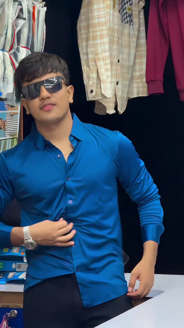Premium Stylish Slim Fit Evening & Occasion Wear Men’s Shirt