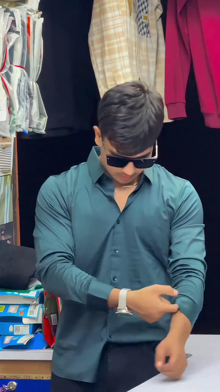 Premium Stylish Slim Fit Evening & Occasion Wear Men’s Shirt - Image 4
