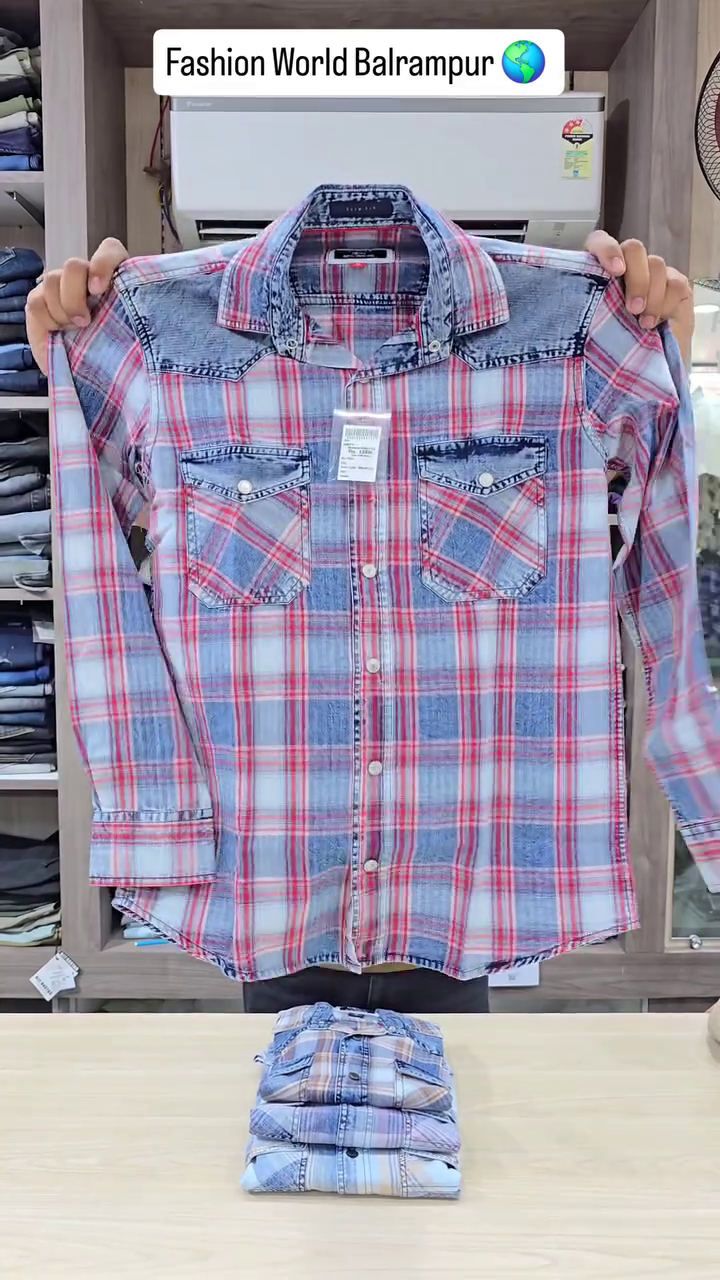Men’s Stylish Checked Shirt