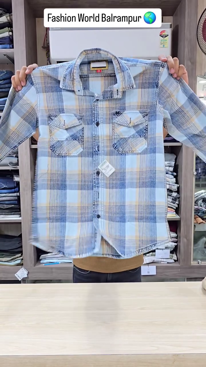 Men’s Stylish Checked Shirt - Image 4