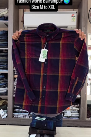 Stylish Casual Men’s Classic Checked Shirt