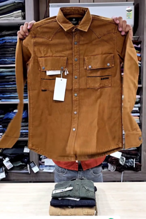 Smart Street Style Fashion Wear Men’s Classic Denim Shirt