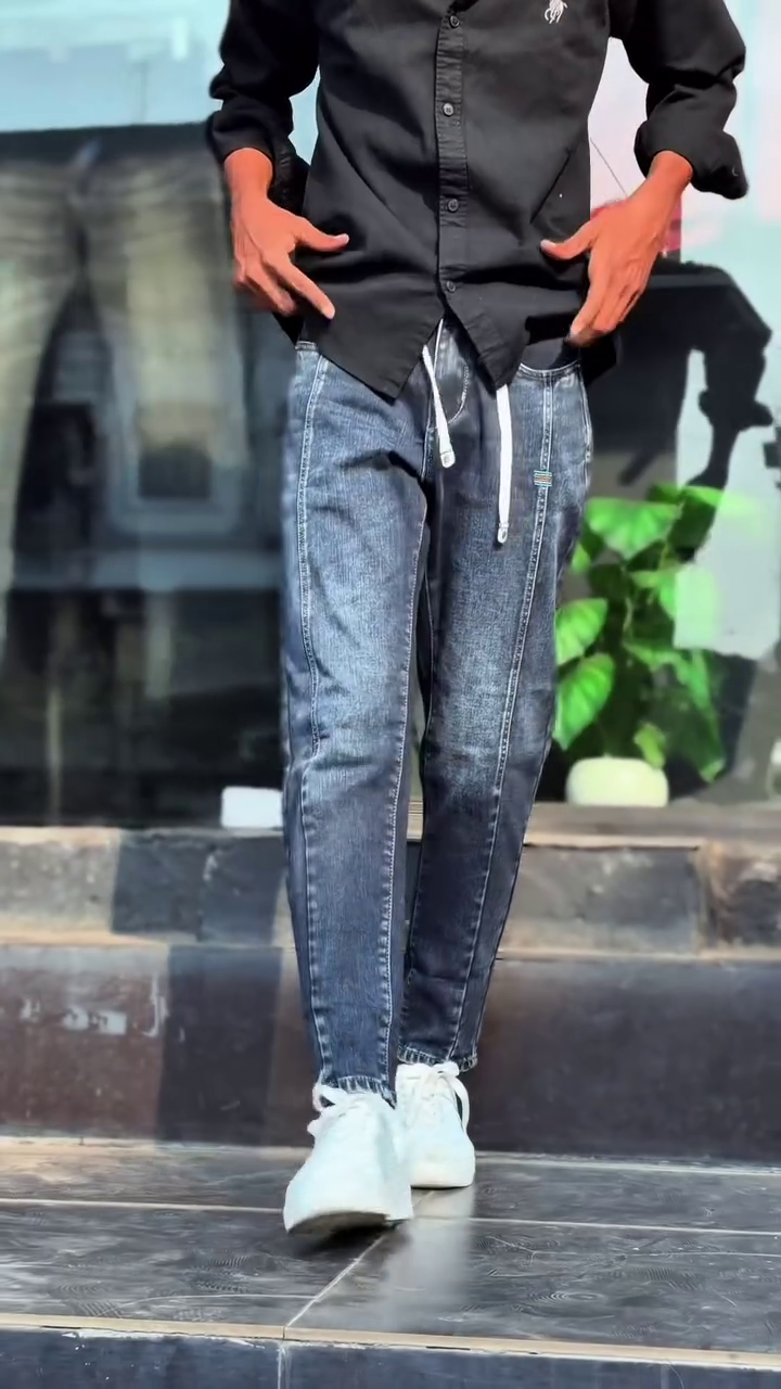 Men’s Skinny Stretchable Pants with Pockets