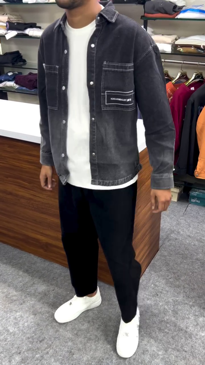 Men’s Full Sleeve Denim Shirts: