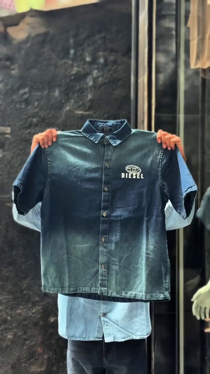 Men’s Half Sleeve Denim Shirts