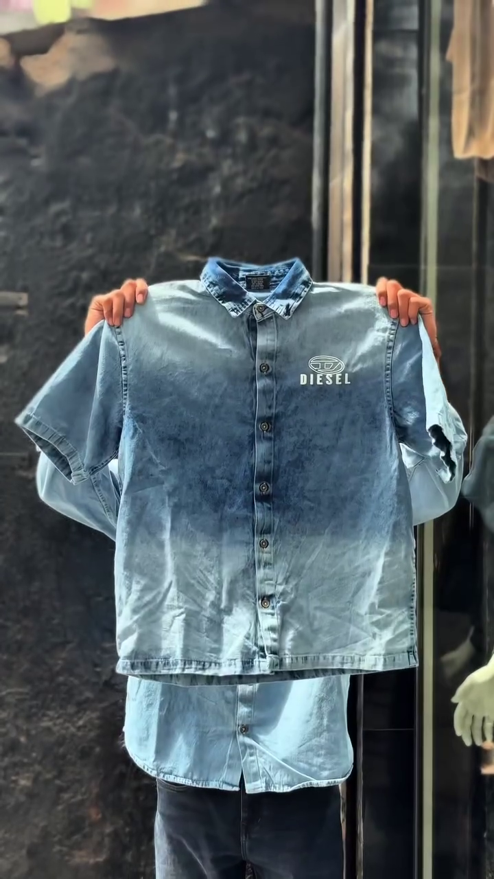 Men’s Half Sleeve Denim Shirts - Image 6