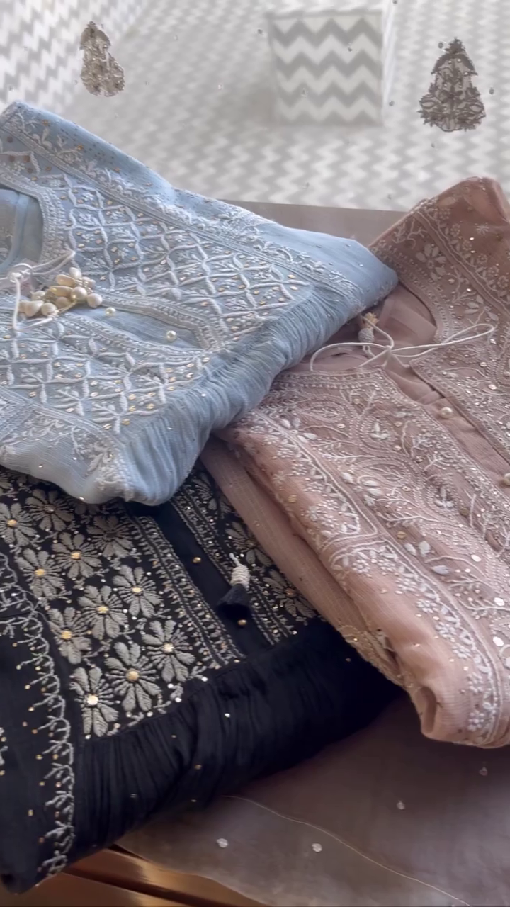 Women's Chikankari Kurti with Elegant Embroidery Work - Image 2